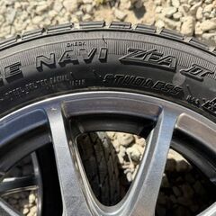 スタッドレスタイヤ　アルミホイール付き　軽自動車サイズ！の画像