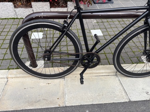 ブルホーン　ピストバイク 700C シングルギア　ブラック ブルホーン ピストバイク 700C シングルギア ブラック