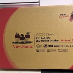 ViewSonic 23インチ IPS 液晶ディスプレイの画像