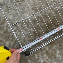 スチールラック　84.5✕39.5の画像