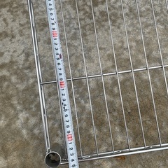 スチールラック　84.5✕39.5の画像