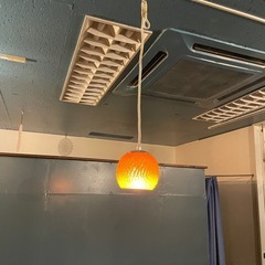 シーリングライト　レトロオレンジの画像