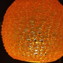 シーリングライト　レトロオレンジの画像