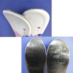 K2 SPIRE ジュニアスキー 112cm ピンク系 ビンディング付き板 ☆ 札幌市 北区 屯田の画像