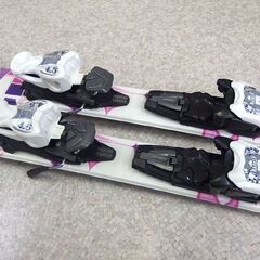 K2 SPIRE ジュニアスキー 112cm ピンク系 ビンディング付き板 ☆ 札幌市 北区 屯田の画像
