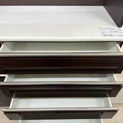 ★リユースのサカイ高崎店★TJ13633 (株)ニトリ レンジボード ダークブラウン H205.5×D50×W120.5 クリーニング済みの画像