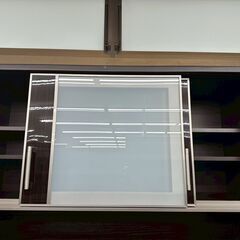 ★リユースのサカイ高崎店★TJ13633 (株)ニトリ レンジボード ダークブラウン H205.5×D50×W120.5 クリーニング済みの画像