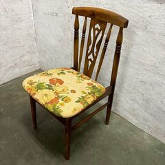 【カリモク】 karimoku 刈谷木工 ダイニングチェア 1脚 家具 カリモク家具 ブランド家具 木製家具 国産家具 A1019の画像