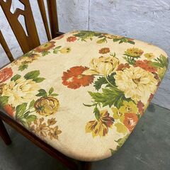 【カリモク】 karimoku 刈谷木工 ダイニングチェア 1脚 家具 カリモク家具 ブランド家具 木製家具 国産家具 A1019の画像