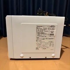 【無料引取り大募集】Panasonic 家庭用電子レンジの画像
