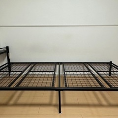 【受付終了】ニトリ　　金属製シングルサイズベッドフレームの画像