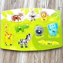 美品♪ドイツ木製知育玩具2点セットの画像