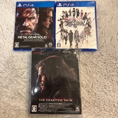PS4 ソフト3本の画像
