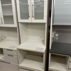 ★リユースのサカイ高崎店★TJ13635  食器棚 白 H200...