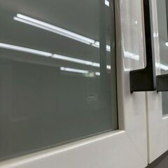 ★リユースのサカイ高崎店★TJ13635  食器棚 白 H200×D50.5×W59 クリーニング済みの画像