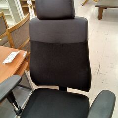 リユースのサカイ栃木店★ジモティ割あり★  椅子 ブラック W70×D60×H115 クリーニング済み TC11978の画像