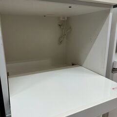 ★リユースのサカイ高崎店★TJ13635  食器棚 白 H200×D50.5×W59 クリーニング済みの画像