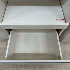 ★リユースのサカイ高崎店★TJ13635  食器棚 白 H200×D50.5×W59 クリーニング済みの画像