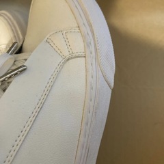 SLACK ホワイト スニーカー 23.5の画像