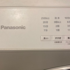 Panasonic ドラム式洗濯機の画像
