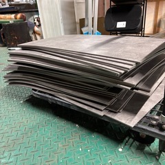 美品⭐️タイルカーペット コンクリート調 グレーの画像