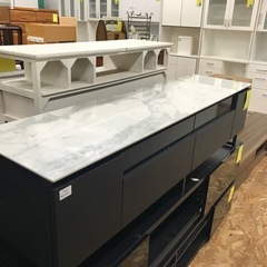 ジャングルジャングル貝塚店　TV台　TVボード　大理石風　お洒落...