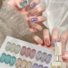 ジェルネイル6色セット 未使用の画像