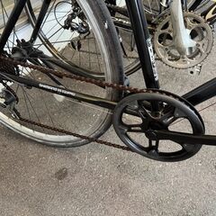 ★店頭にて試乗可★ J3349　【リユースのサカイ柏店】COMFORTSPORT　クロスバイク　700×28ｃ　6段変速　ブラック　　簡易クリーニング済　 中古自転車 　流山市 中古自転車 松戸市 中古自転車 我孫子市 中古自転車 船橋市 中古自転車 守谷市 中古自転車 取手市 中古自転車　の画像