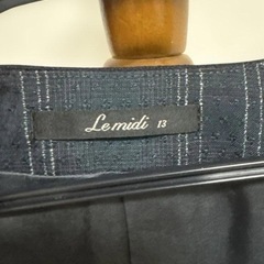 事務服　深緑チェック柄 ベストの画像