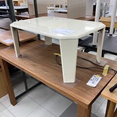 ★リユースのサカイ千葉中央店★  折り畳みテーブル 白系 H33×D50×W75 クリーニング済み TC5790の画像