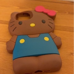 日焼けキティーiPhoneケース　の画像