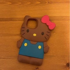 日焼けキティーiPhoneケース　の画像