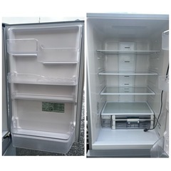 【売切価格！】 3ドア HITACHI ノンフロン冷凍冷蔵庫  2016年製の画像