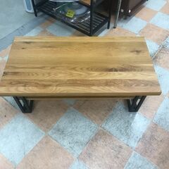＼家具＊家電のお店／【ｼﾞｬﾝｸﾞﾙｼﾞｬﾝｸﾞﾙ石川金沢店】テーブル 三幸ｼﾞｬﾊﾟﾝ   W(幅)105×D(奥行き)55×H(高さ)41cmの画像