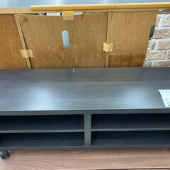 ★リユースのサカイ千葉中央店★  テレビ台 黒系 H39×D29×W100 クリーニング済み TC5791の画像