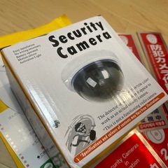 防犯 ダミーカメラ 防犯カメラステッカー まとめ売りの画像