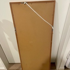 ウォールミラー（ナチュラル）の画像