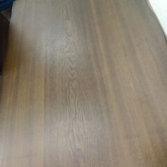 リユースのサカイ栃木店★ジモティ割あり★  座卓 木目ブラウン W120×D78×H35 クリーニング済み TC11980の画像