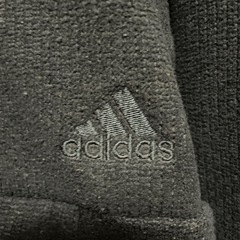 【値下げしました】adidas ニット フルジップパーカー LLサイズの画像