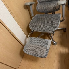 【2024年購入】エルゴヒューマン Pro2 オットマン内蔵型（GYフレーム）の画像