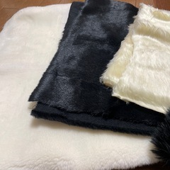【へい様お取引決定】フェイクファー生地　まとめ売りの画像