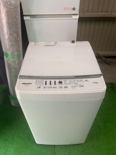 東京都内送料無料2020年製ハイセンス洗濯機5.5KG