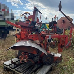 クボタ マルチロータリー RT112 丸畝 かんしょ マルチ 芋 甘藷 ビニール 3点リンク トラクター 取付 中古 配送可の画像