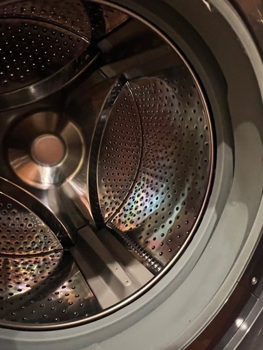 2019年製SHARPドラム式洗濯機　【お引取限定】プラズマクラスター
