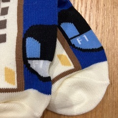 新品未使用　訳あり　キッズ　子ども　靴下　ソックス　電車　16〜20cm  4足セットの画像