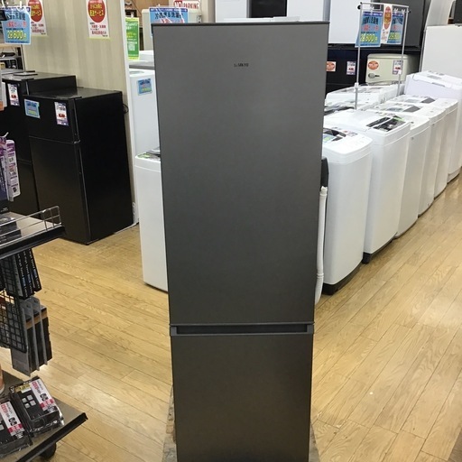#L-35【ご来店頂ける方限定】SAMKYOの2ドア冷凍冷蔵庫です