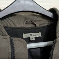 [Gros]バイク プロテクタージャケット MA-1 アーミーグリーン Mサイズの画像