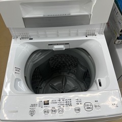 【ドリーム池田店♪ジモティ割対象】 東芝 AW-45M9 4.5jg洗濯機 2022年製 99680000038266の画像