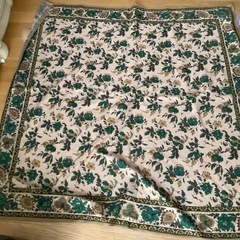 テーブルクロス　マルチクロス　大判風呂敷　クロス　布玄　火完布　126×128の画像