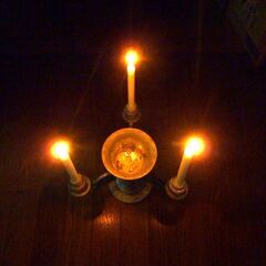 クリスマスキャンドル　1000円の画像